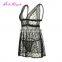 Wholesale Irresistible Black Lace Women Ftv Midnight Hot Lingerie