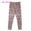 New Arrival printing oem mature women 92% polyester 8% spandex seamless dropship leggings