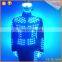 Bulb Light Up Tron Dance Ski Suit Led Robot Costume