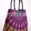 Indian 2017 Tie Dye Women Handbags Paisley Mandala Shopping Shoulder Carry Bag Tote Purse
