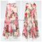 T-SK523 China Garment Womens Floral Wholesale Maxi New Design Skirt