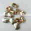 Light Peach Rectangle Fancy crystal beads by Cabochon Cushion Cut