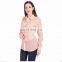 Pink Col Cotton Hand Block Print Women's Top Tunic Shirt Soft Cotton Dress Kurti