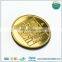 metal logo badge zinc alloy nameplate with gold plated
