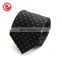 Top grade custom black neckties