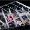 Factory counter step shape acrylic exhibitior jewelry display holder