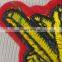 Customized garment woven patches new design embrioded badges