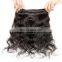 Bundle Weft Brazilian Peruvian Indian Remy Virgin human natural way hair extensions