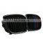 Front Kidney Grille For Bmw F20/F21 ABS 1 Slat Three-Color Grill For F20/F21 1 Series 12-14 M-Color Grille For Bmw F20/F21 12-14