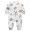 Infant Baby unisex cotton Romper Hedgehog Printed Long Sleeve baby Bodysuit