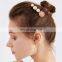 3PCS/Set Girl Hair Clips boutique Female Sweet Barrettes with pearl button 4Series
