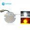 Cafe Racer 3.25 Inch Red Amber 1156 1157 Rear Turn Signal Lights For Motorcycles