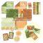 DIY Craft Set Yellow & Green Glorious Fabulous Flowers Scrapbook Kit