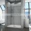 Bathroom sliding glass door shower enclosure flat shower doors tempered glass
