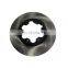 Auto Brake System Brake Disc for HIACE  OEM  43512-26190 KDH20  TRH221