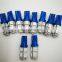 Carest 100x LED T10 W5W LED Bulbs 9SMD 5050 W5W T10 LED White Blue auto car wedge clearance lights W5W 194 168 led interior lamp