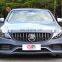 For Benz 2019 C Class W205 body kit change to C63 AMG style BODY KITS bumper