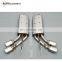 G class W463 G63 exhaust system for g500 g55 g65 exhuaust system with logo w463 mufflers