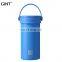 Lovely customized 300ml stainless steel portable vacuum flask insulated water bottle with loop