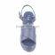 Wholesale latest ladies buckle sandals pu sole platform designs made in china