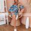 Wholesale Custom Women's Suits Casual And Comfortable Long Sleeve Round Neck Pajamas Sleepwear Western Style