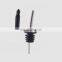 Factory Direct custom engraved lid liquor tapered spout bar accessory stainless steel olive oil bottle pourer with stopper