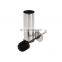2021 stainless steel strong toilet cleaning brush bathroom mirror finished toilet cleaning brush and holder set