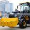 New small wheel loader LW156FV with standard 0.7m3 1100kg bucket capacity