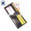 Polyester Lining and Matching Stitching Men Genuine Leather Wallet for Wholesale Buyers at Direct Factory Price