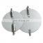 Hvac Accessories Galvanized Steel Manual Round Volume Control Damper Blades for Air Ventilation