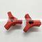 Custom Thread Plastic Triangle Shape Clamping Hand Knobs