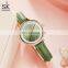 SHENGKE 2021 New Fashion Ladies Watch Gift For Girl Soft Leather Band Quartz Watches Custom Logo Watch Wholesale OEM K9028