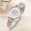 2021 SHENGKE SK High Quality Fashion Rose Gold Plated Wrist Watch Luxury Ladies Diamond Custom Logo Quartz Watches Female