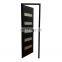 Black Aluminum Plate Door to Single Door for Casement Door