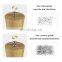 Bamboo Wooden Salt And Pepper Mill Set Ceramic Grinder Blades With Adjustable Coarseness For Cooking