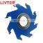 LIVTER D120H35*W3*8T High Speed Heat Resistance Slit Tungsten Steel Slotting Knife