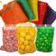 Cheap price PE vegetable net mesh bag for fruits onions potato