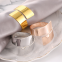 High Quality Wedding Banquet Decorations Napkin Ring Gold Silver Luxury For Tableware