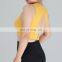 S-5XL Plus Size Gym High Support Yoga Tops Custom Logo Open Backless Crop Sports Bras