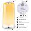RGB Sunrise Alarm Clock Wake Up Light with LED Sunrise Colorful Bedside Lamp Sunset Night Light Natural lights