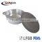 Cast aluminum pot rick cooker for Africa market