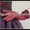 Ladies hot selling simple suede gloves with wholesale price