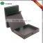 Custom Design Matte Black Clamshell Book Box for Book storage
