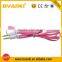 Gold Plated Car AUX 3.5mm Jack to Micro USB Audio Cable for Car Speaker High quality male to male RCA cable Red Yellow White