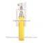 2016 Elaborate mobile phone wired mini monopod handheld selfie stick