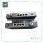 8*10/100/1000Base-T to 2*1000Base-F Gigabit switch optics