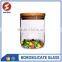 clear empty pyrex glass honey jar