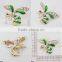 Low MOQ stock popular wholesale festival item branded stock lots bee brooch korean brooch B0017