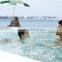 CE ETL RoHS approved 10.6m endless swimming pool