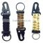 hot 2016 new products on china market paracord fire starter paracord keychain for Ultralight Backpacking & Adventure Camping